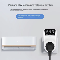 Protecteur électronique de surtension et de sous-tension monophasé 3 KVA pour le marché allemand avec affichage de surveillance en temps réel