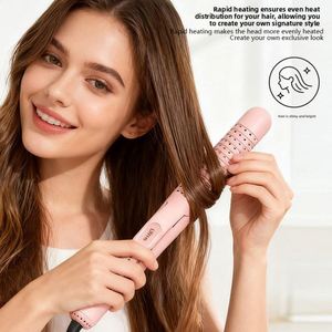 Fer à lisser et à boucler Ufree en céramique tourmaline, double usage, à air froid, anti-brûlure, avec ions négatifs, pour cheveux secs et humides - Product Image 4