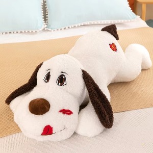 Juguetes de Peluche Personalizables de Perro, Lindos y Suaves, Bordados, Duraderos, de Algodón PP, para Decoración del Hogar, Muñeco de Peluche de Perro - Product Image 1