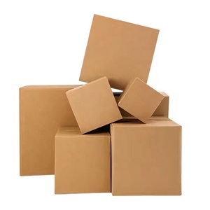 Bán buôn tự nhiên nâu đôi tường các tông sóng hộp <span class=keywords><strong>5</strong></span> lớp mạnh mẽ cho tủ quần áo di chuyển vận chuyển thùng carton vớ Quà Tặng - Product Image 4