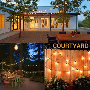 IP44 G40 LEDグローブ電球ウォームホワイト防水ハンギングストリングライトホリデーデコレーション用 - Product Image 2