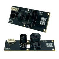 Module de caméra thermique à double éclairage 1024 pixels avec capteur de température infrarouge USB 2MP pour le dépistage de la fièvre et la sécurité