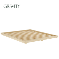 2026 <strong>Hot</strong> <strong>Selling</strong> Customizable Solid Wood Modern Eco <strong>Full</strong> <strong>Size</strong> Storage <strong>Bed</strong> <strong>Frame</strong> with Durable Design for Small Apartments