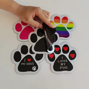 Dog Paw Shape Magnets For Car Refrigerator Decoration