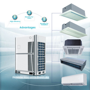 Sistema VRF Comercial de 10P de Capacidad, Unidad Interior Inteligente Multizona de Cassette, de Pared y por Conductos, Aire Acondicionado Multisplit - Product Image 2
