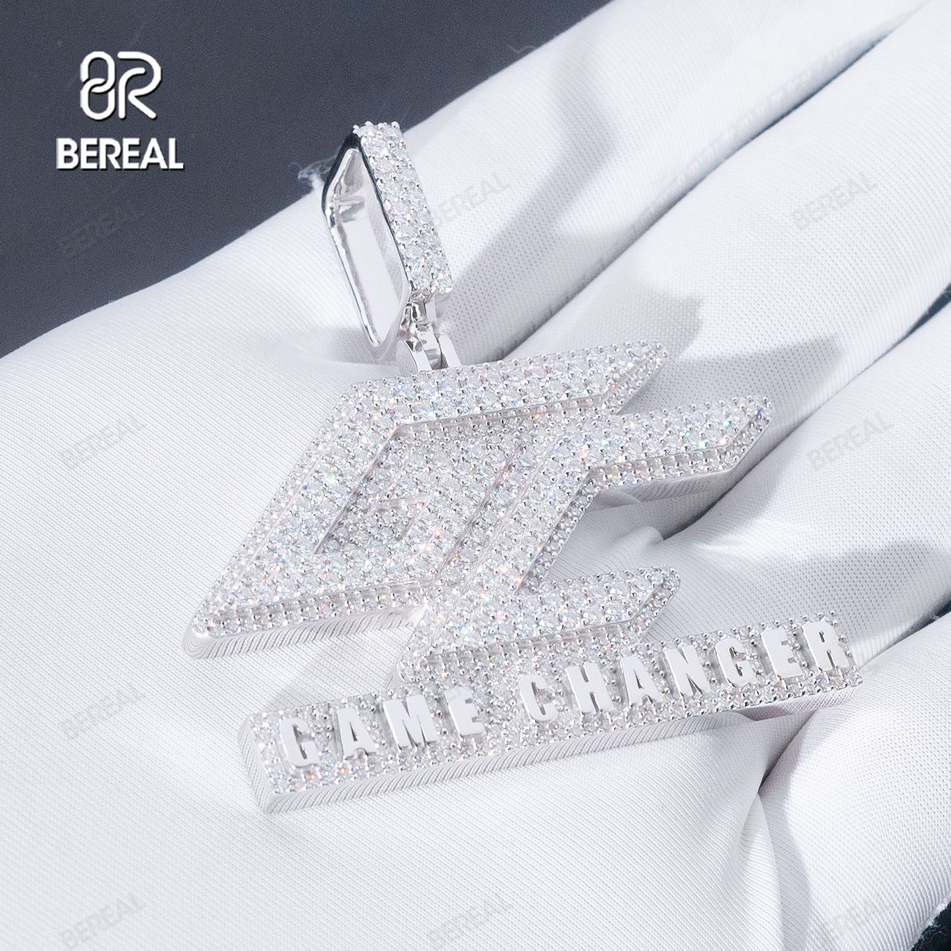 2inches Moissanite+S925