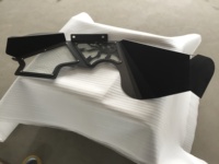 Garde-boue intérieure ventilée, pour jeep JK wrangler de 2007 à 2017