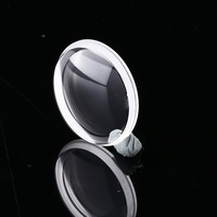 Apphire-Reloj de cristal hecho a medida, lente Domo
