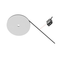 Sensor de Desplazamiento Lineal Óptico Sense ELS-ZL70N de 700 mm y 12 V CC con Transductor de Efecto Hall y Haz de Reflexión Difusa, Resistente al Agua