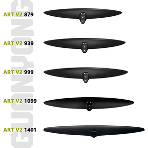 AXIS ART V2 939/879 Aile avant en carbone pour surf, mât de SUP, aile EFOIL, planche de surf électronique, sport nautique, kitesurf, foil, hydrofoil - Product Image 3