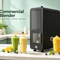 Máquina Expendedora Comercial de Smoothies, Totalmente Automática, de Acero Inoxidable, Equipo de Producción de Smoothies y Batidos, Pago con Código QR