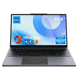 แล็ปท็อปโน้ตบุ๊ค OEM ใหม่ N5095 พร้อม RAM 16GB+512GB หน้าจอ 15.6 นิ้ว คีย์บอร์ดเรืองแสง โปรเซสเซอร์ Celeron ภาษาอังกฤษ แล็ปท็อปเล่นเกม - Product Image 1