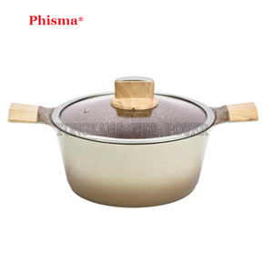 Set di Pentole da Cucina Phisma 9 Pezzi Multifunzione Antiaderente in Alluminio Pressofuso per Cottura a Induzione Moderna - Product Image 2