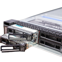 ThinkSystem SR630 V3 rak harga pabrik Server 64GB DDR5 memori 2x 5th/4th Gen Intel Xeon prosesor 4x3.5 "SAS/SATA Hot-Swap