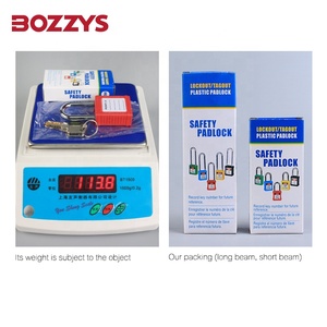 ओम उच्च गुणवत्ता वाले औद्योगिक लॉकआउट-टैगआउट BD-G07 कोर्ड स्टील सुरक्षा पैडलॉक - Product Image 6