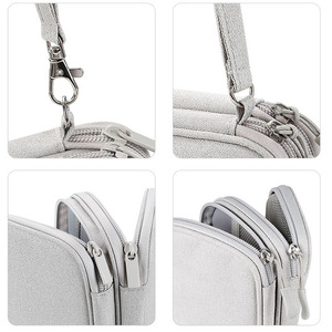 Nhiều lớp phụ kiện kỹ thuật số lưu trữ túi bảo vệ điện Bìa ngân hàng điện ổ đĩa USB lá chắn tai nghe chống bụi Cáp dữ liệu túi - Product Image 6