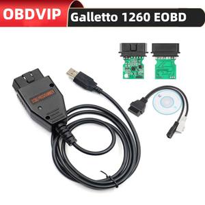 Galletto 1260 ECU Chip herramientas cepillo motor analizador programación línea de diagnóstico TFDI Chip EOBD pantalla Digital 12V - Product Image 1