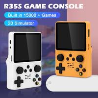 R35s rétro portable console de jeu vidéo portable émulateur de jeu R35s 3.5 IPS console à écran complet pour joueur de Machine de jeu PS1
