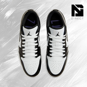 Air Jordan 1 Low Se 'concord' Chaussures de style décontracté pour la marche, baskets de basketball à lacets - Product Image 3