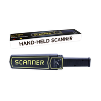 Détecteur de métaux portatif haute sensibilité pour la sécurité, scanner corporel complet