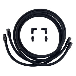 ชุดท่อทำความเย็นเกียร์ Haofa 6AN PTFE สีดำ สำหรับ Toyota Faw Jp Retrofit Upgrade - Product Image 1