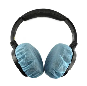 Disposable Cheap headphones covers for buses/trains/museum/airlines/truck/bulk headphone earphone