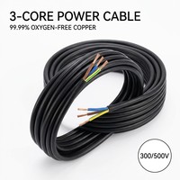 60227 300V 0,75mm² 1mm² 1,5mm² 2,5mm² 2 3 4 5 Adriges Kupfer-Litzenkabel Flexibles PVC-Isoliertes RVV-Kabel Elektrisches Stromkabel