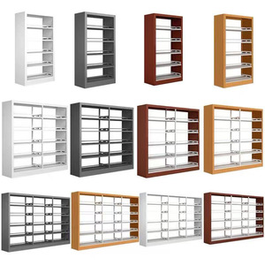 Heavy Duty Adjustable Steel <b>Bookshelves</b> with 5-Layer Storage for <b>Office</b> & Living Room-Durable Detachable Design - Product Image 2