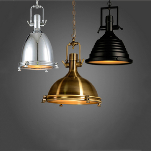 Lampes suspendues industrielles en <span class=keywords><strong>métal</strong></span> <span class=keywords><strong>Vintage</strong></span> de haute qualité Loft Retro <span class=keywords><strong>Suspension</strong></span> Restaurant - Product Image 1