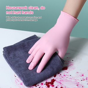Gants en nitrile bon marché en Chine gants d'examen en nitrile de qualité alimentaire sans poudre gants en nitrile jetables - Product Image 2