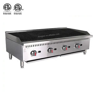 Профессиональный производитель, оборудование для коммерческого питания, газовый гриль для барбекю, гриль, нержавеющая сталь, шарбройлер для ресторана - Product Image 2
