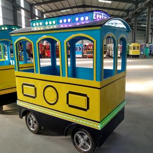 Terrain de jeux extérieur pour enfants à bas prix de haute qualité, manèges, <span class=keywords><strong>train</strong></span> <span class=keywords><strong>électrique</strong></span> sans rail de petite <span class=keywords><strong>taille</strong></span> à vendre - Product Image 4