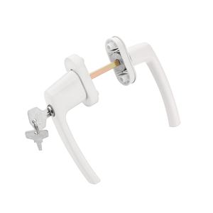 UPVC <span class=keywords><strong>double</strong></span> side mở cửa Xử lý mở cửa khóa nhôm Khuôn Cửa Khóa xử lý - Product Image 3