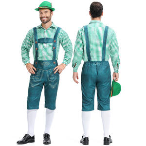 2 Pcs/Set Adulte Oktoberfest Lederhosen <span class=keywords><strong>Costume</strong></span> <span class=keywords><strong>Homme</strong></span> Bavarois Octoberfest Festival Allemand Bière <span class=keywords><strong>Homme</strong></span> Cosplay Halloween Party <span class=keywords><strong>Costume</strong></span> - Product Image 1