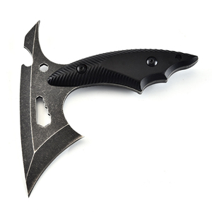 Cuchillo Táctico de Acero Inoxidable con Hoja de Punta de Lanza y Mango de Plástico, Cuchillo de Hoja Fija de Grado Industrial, Herramienta de Supervivencia para Exteriores - Product Image 5