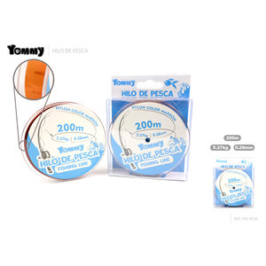 สายตกปลาไนลอนสีน้ำตาลลอยน้ำ 0.28 มม. * 200 ม. สำหรับลำธาร ทะเลสาบ แม่น้ำ - Product Image 1