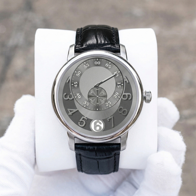 OEM Custom Premium Mechanical Automatic Jumping Hours Movement 9015 Watch Luxury Retro Design Microbrand Logo Orologio Meccanico