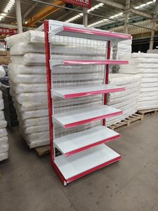Étagères de présentation pour supermarchés sur mesure à 6 niveaux, étagères à simple face, capacité de 60 à 100 kg - Product Image 4