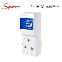 Régulateur de tension SVC monophasé 50/60Hz CA, protecteur de réfrigérateur en cuivre PC 220V électronique 2860W pour appareils électroménagers