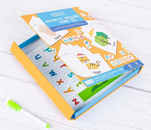 <span class=keywords><strong>Livre</strong></span> d'apprentissage magnétique de l'alphabet en gros, livres de puzzle pour apprendre l'anglais, jouets éducatifs pour bébés et tout-petits - Product Image 2