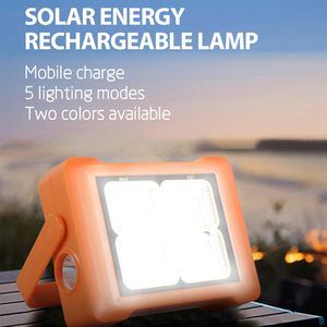 Mobile Power Supported Super Bright Solar Rechargeable <b>Emergency</b> <b>Light</b> Garden Ornament Outdoor Adventure Led Camping <b>Light</b> - Product Image 2
