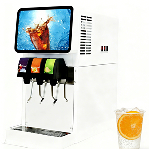Máquina Dispensadora de Bebidas Profesional de Acero Inoxidable de 48 kg, Dispensador Automático de Bebidas para Restaurantes de Comida Rápida y Cafeterías - Product Image 1