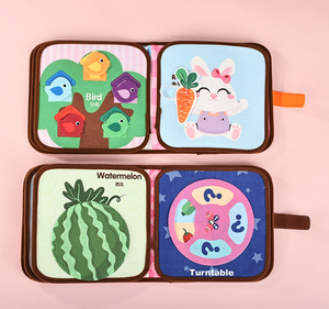 Nouveau design de jouets éducatifs préscolaires : Tableau d'activités Montessori en feutre sur le thème des animaux de la forêt pour développer la <span class=keywords><strong>motricité</strong></span> <span class=keywords><strong>fine</strong></span> et les compétences de base - Product Image 6