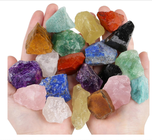 Pietre Grezze di Gemme all'Ingrosso, Cristalli Artigianali, Ametista, Quarzo, Esemplari di Roccia per Decorazione - Product Image 1