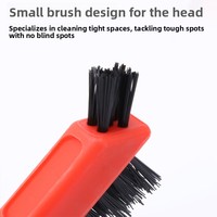 Brosse métallique haute densité en fil d'acier avec manche en plastique pour bricolage, OEM, décapage de rouille, nettoyage de soudures, brosse industrielle en métal, vente en gros d'usine