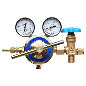 Régulateur de pression d'oxygène à haut débit tout en cuivre, vanne de réduction marine haute pression avec effet stabilisateur pour les conduites de pipeline - Product Image 1