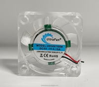Ventilateur de refroidissement axial DC transparent haut de gamme 30x30x7mm, faible bruit, pour boîtier PC, mini-électronique, service OEM