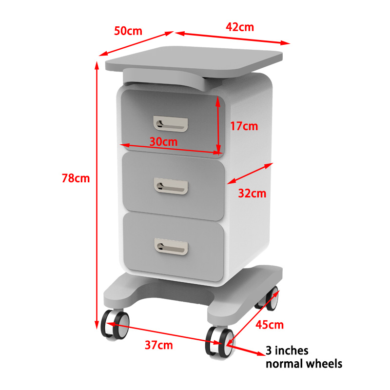 Dimensioni del tavolo-42 * 50cm-Silver