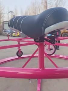 Juego Infantil para Exteriores, 6 Asientos, <span class=keywords><strong>Bicicleta</strong></span> de Paseo de 360 Grados, Equipo de Diversión sin Motor, Paseos en <span class=keywords><strong>Bicicleta</strong></span> para Niños - Product Image 4