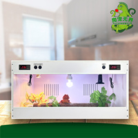Terrarium professionnel en PVC pour reptiles, cage d'élevage intelligente thermostatée pour petits animaux, terrarium empilable pour reptiles